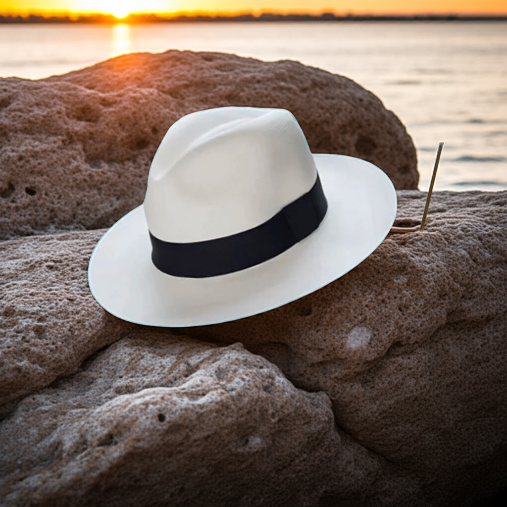 Men's Sun Hat - Classic Handmade Panama Hat for Summer and Travel 0