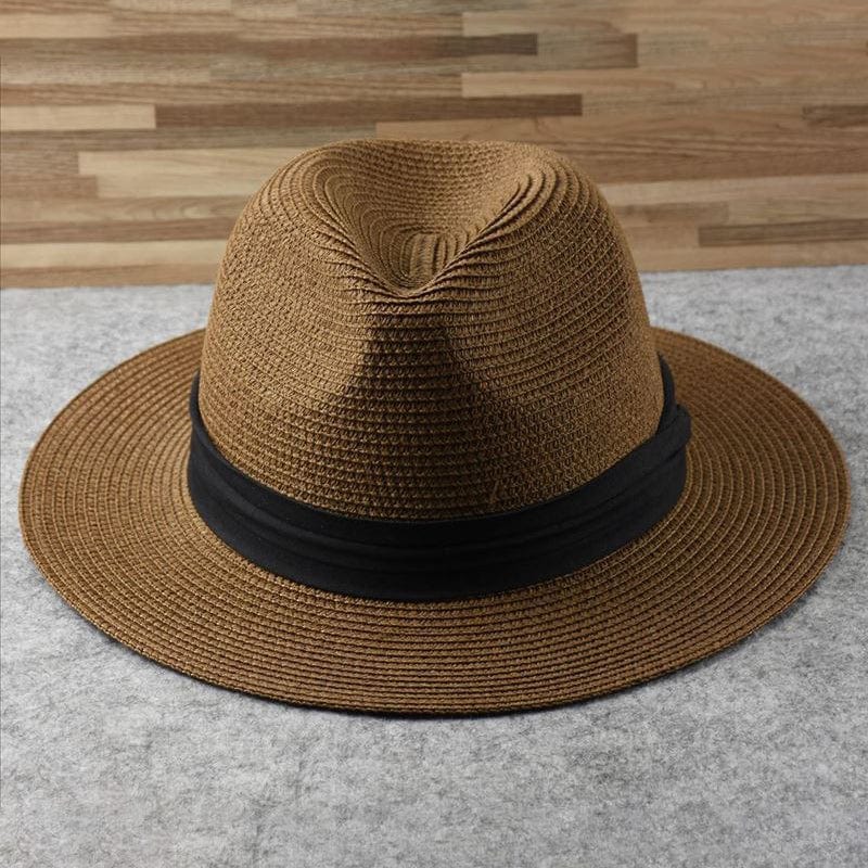 Men's Sun Hat - Classic Handmade Panama Hat for Summer and Travel 2