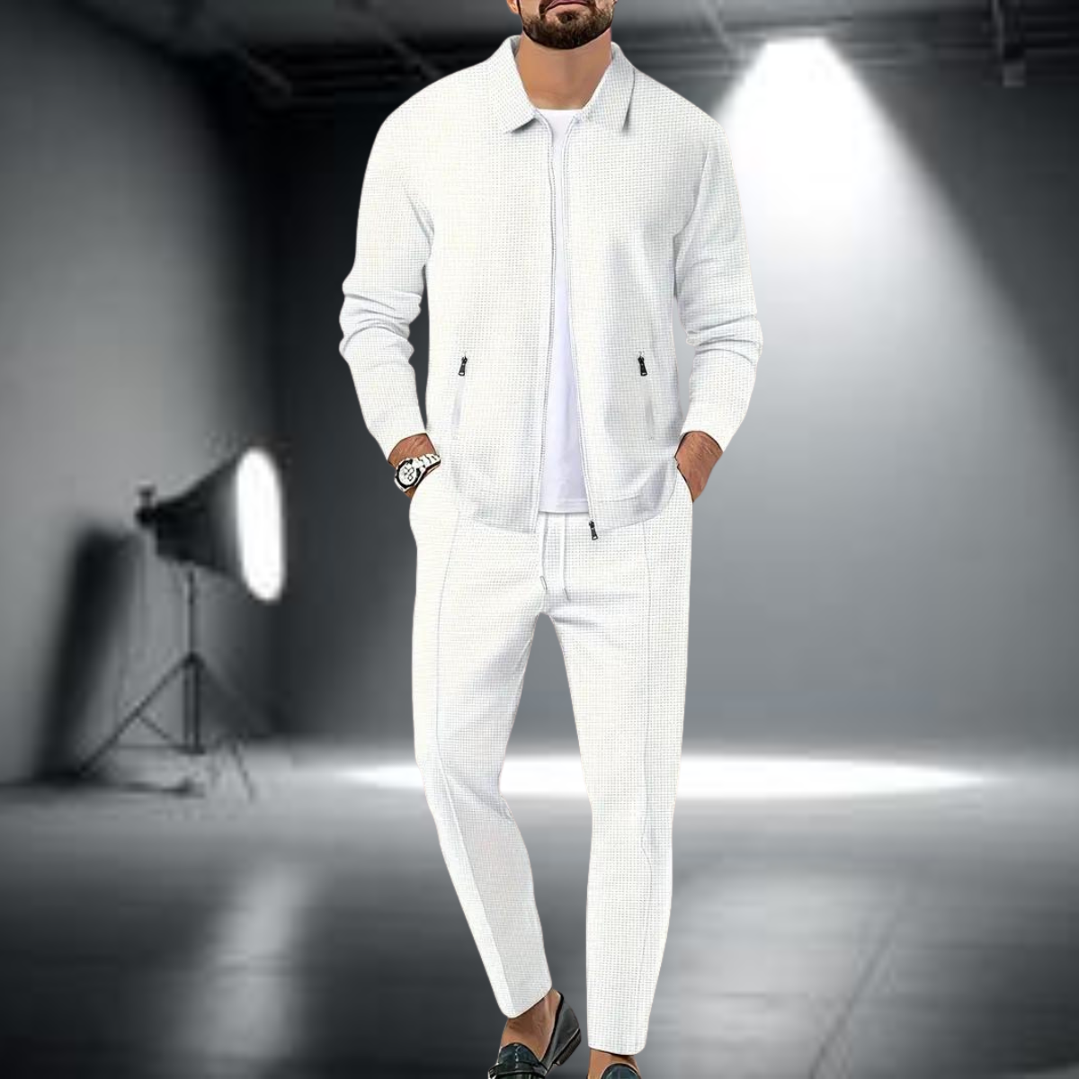 Men's Tracksuit Set - Stylish and Comfortable Activewear for Gym and Casual Wear 0