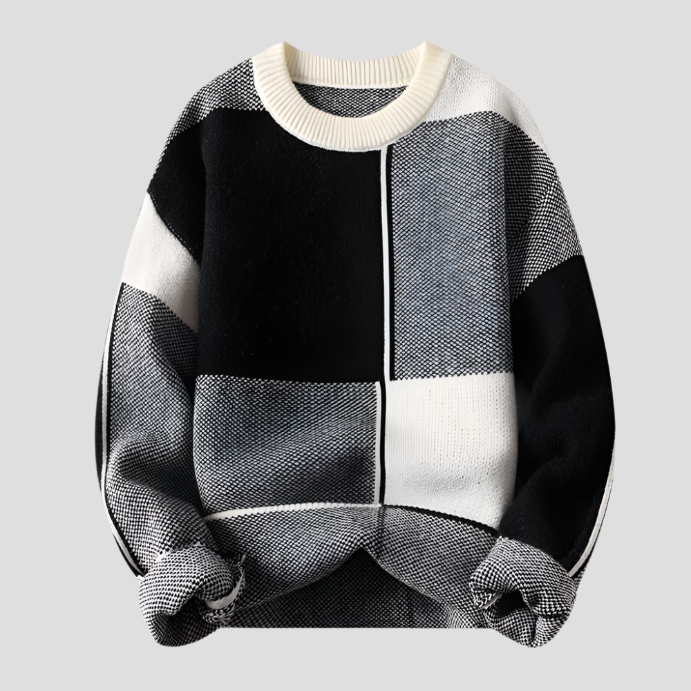 Men's Trendy Pullover - Warm, Breathable, Modern Fit Sweater for Cool Days 1