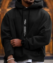 Men's Warm Hoodie - Cozy and Stylish Sweatshirt for Casual Layering 0