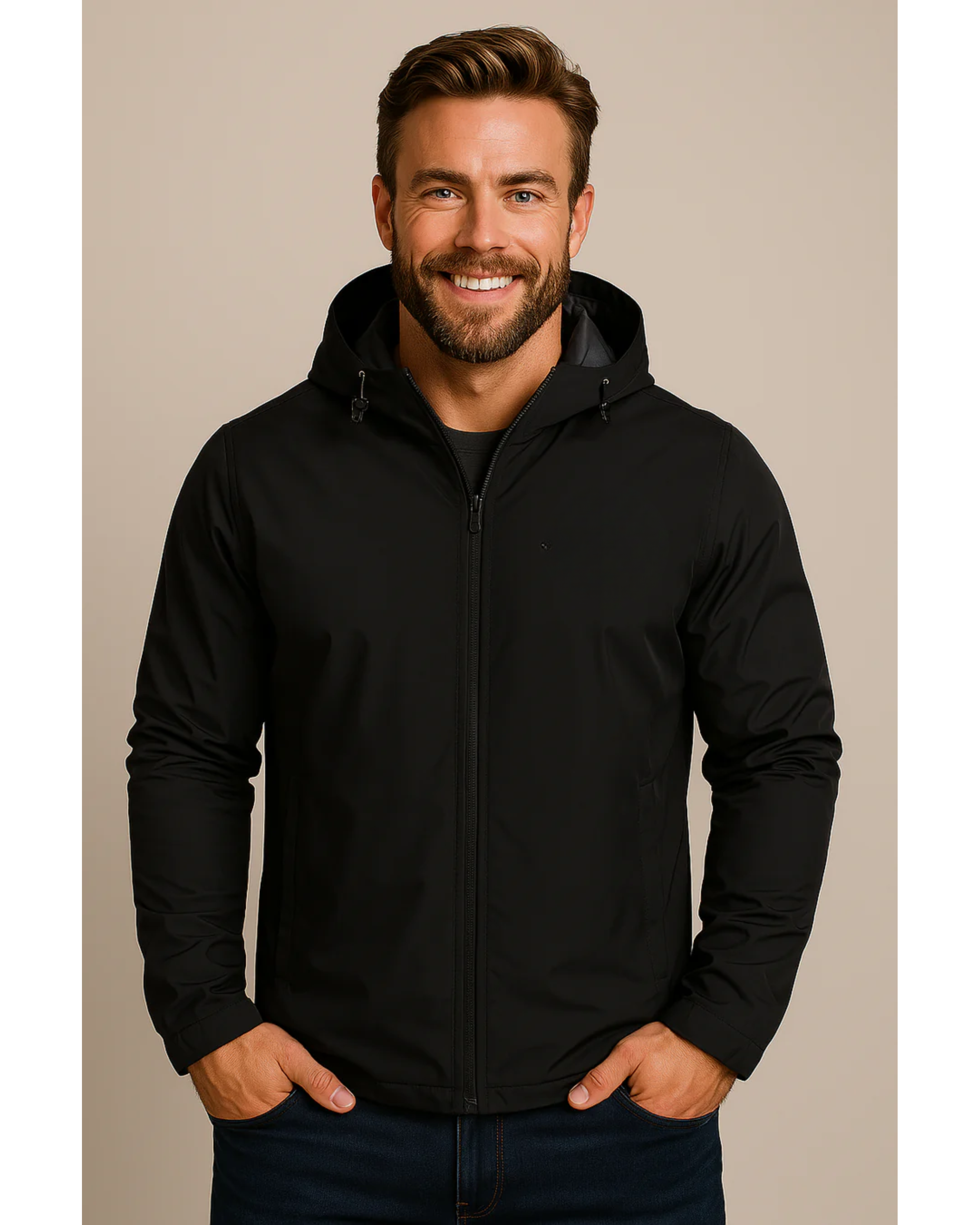 Men's Water Resistant Autumn Jacket - Stylish and Functional Outerwear 0