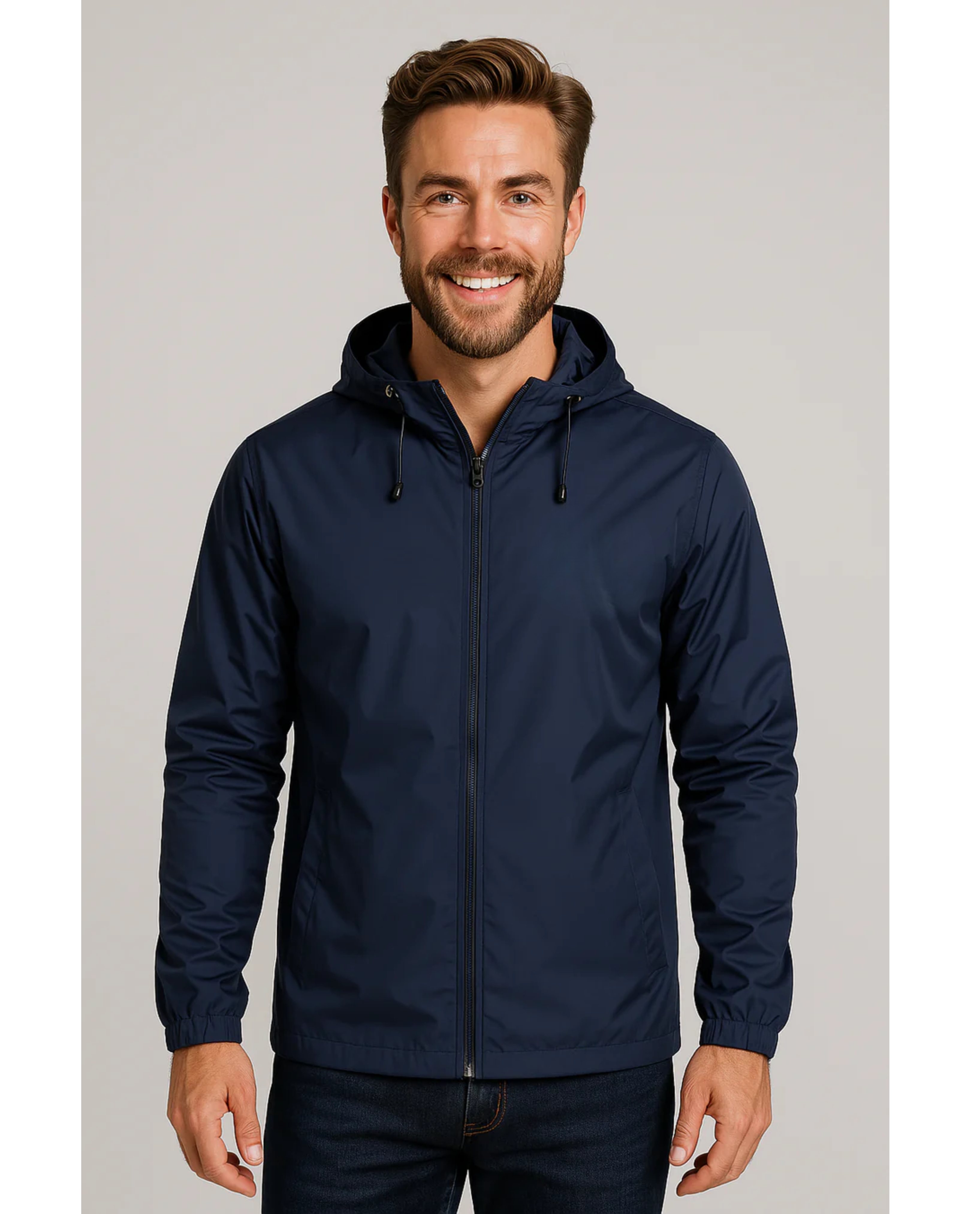 Men's Water Resistant Autumn Jacket - Stylish and Functional Outerwear 4