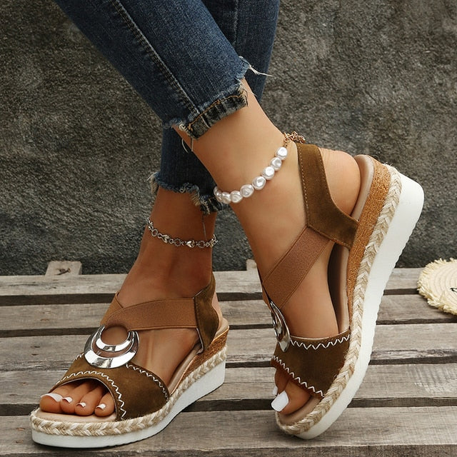 Evet Wedge Sandals for Women
