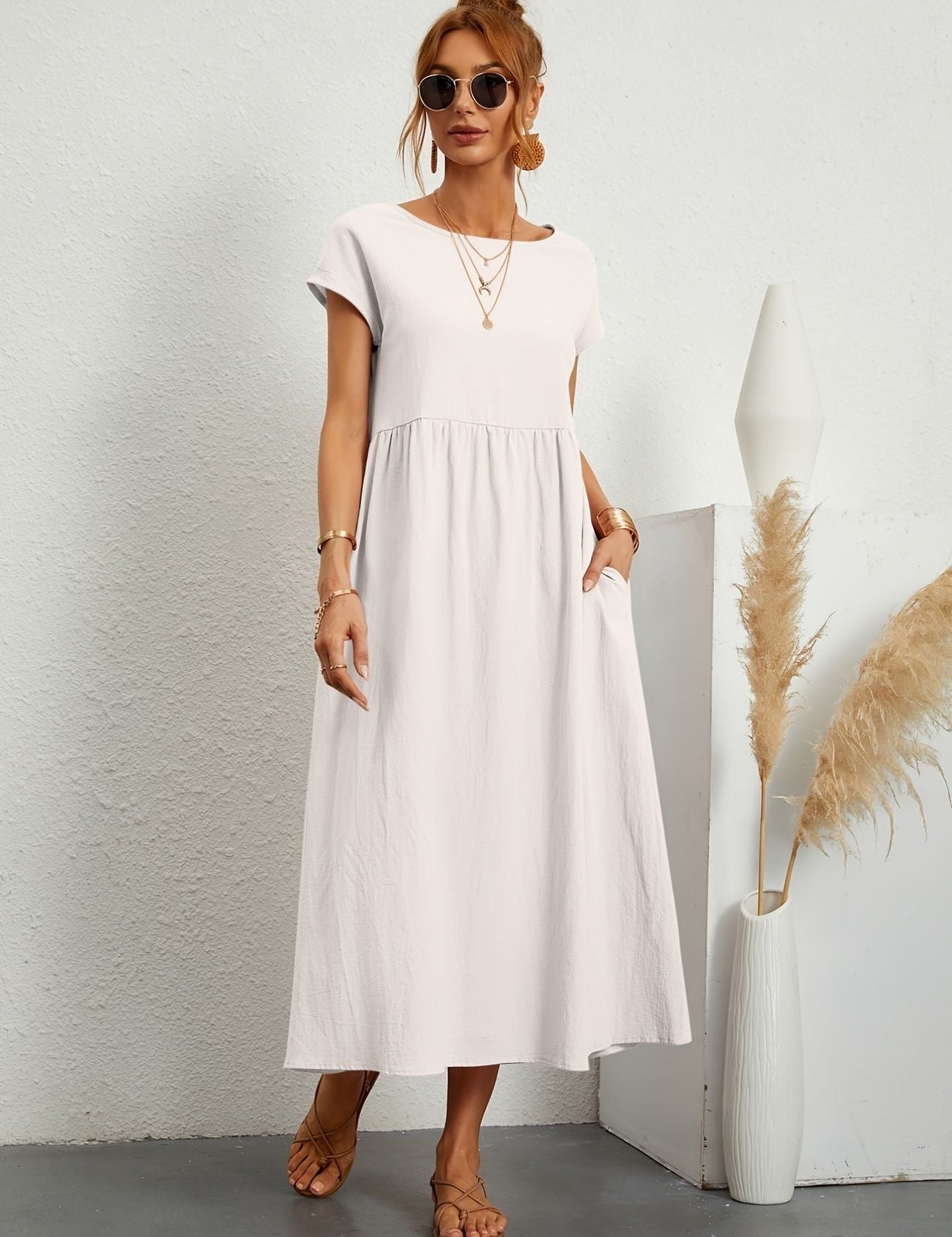 Carol Elegant Aroha Summer Dress