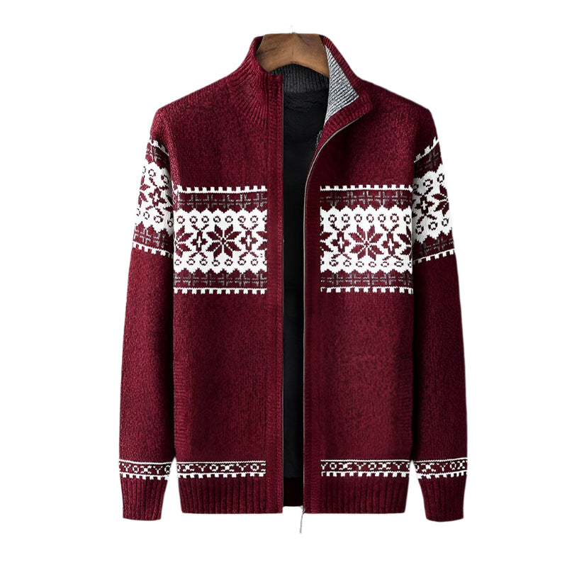 Men's Knitted Cardigan - Soft, Modern, Lightweight Knit for Autumn Style 4