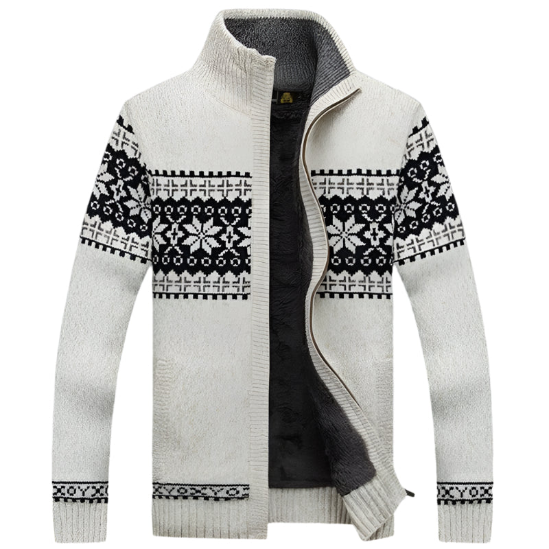 Men's Knitted Cardigan - Soft, Modern, Lightweight Knit for Autumn Style 2