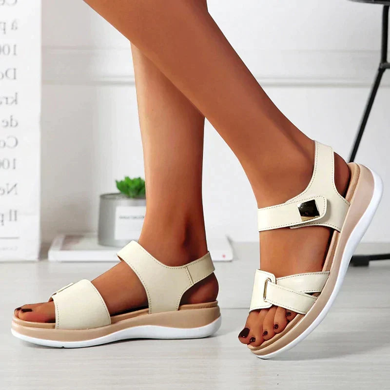 Lyka Flat Sandals for Women