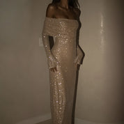 Daliah Off-Shoulder Maxi Dress