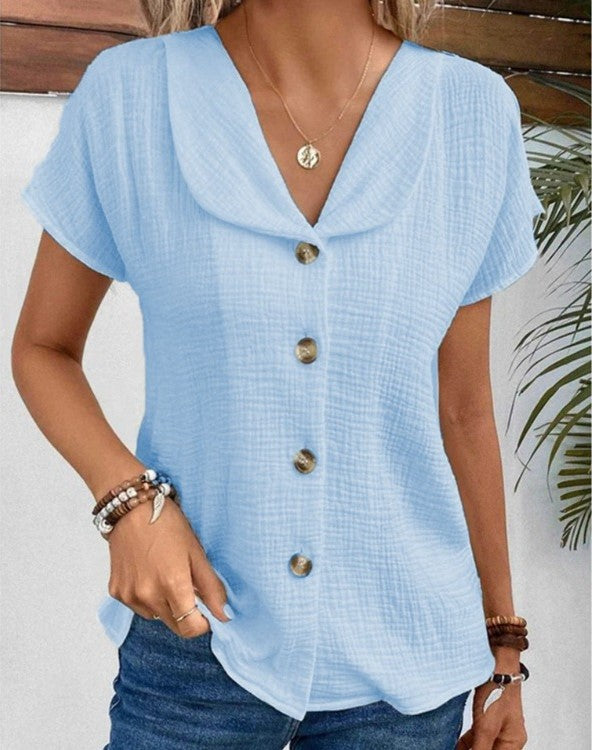 Cindy Casual Summer Blouse