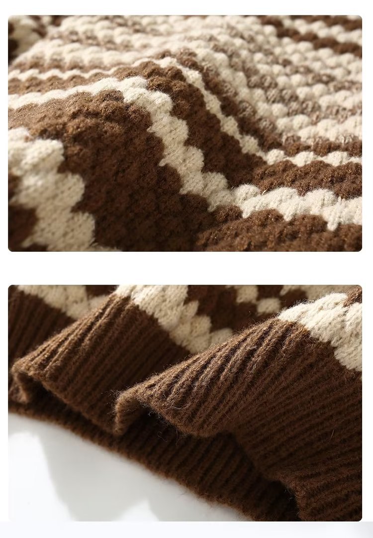 Luxurious Wool Blend Sweater for Stylish Comfort