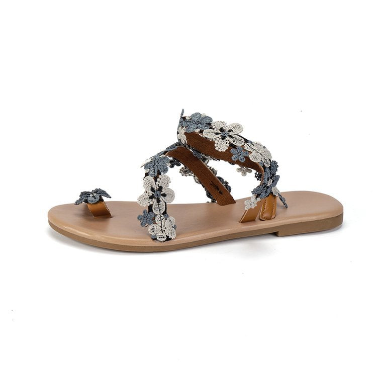 Elara Flat Sandals for Women