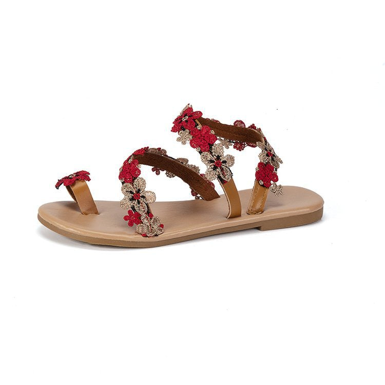 Elara Flat Sandals for Women