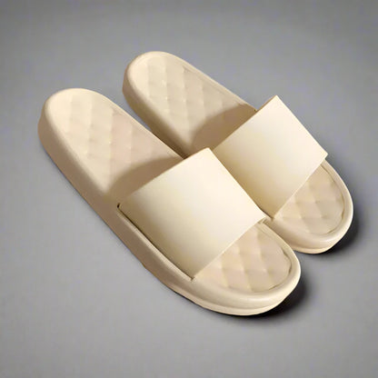 BouncyPattern Unisex Soft Slides