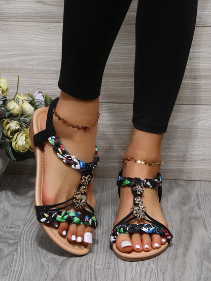 Bethy Strappy Wedge Sandals for Women