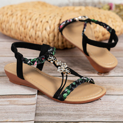 Bethy Strappy Wedge Sandals for Women