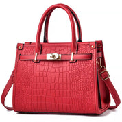 Luxe Haven Croco Handbag