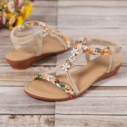 Bethy Strappy Wedge Sandals for Women