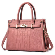 Luxe Haven Croco Handbag
