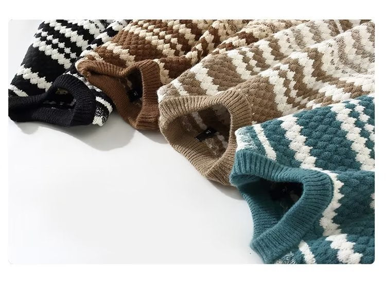 Luxurious Wool Blend Sweater for Stylish Comfort