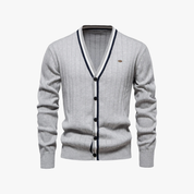 Variant image for Men's Cotton Cardigan - Classic Button-Down Design for Timeless Style and Comfort-11