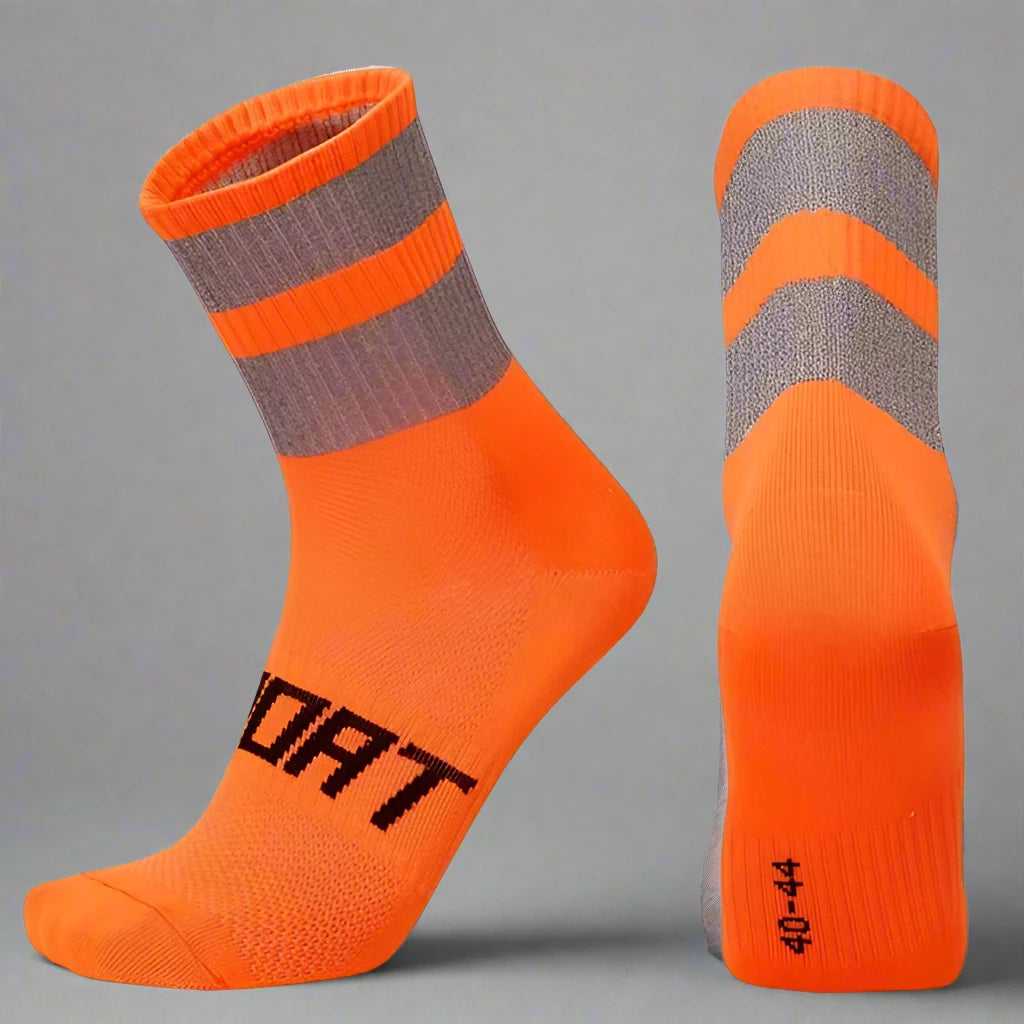 StepsRide Breathable Reflective Sport Socks