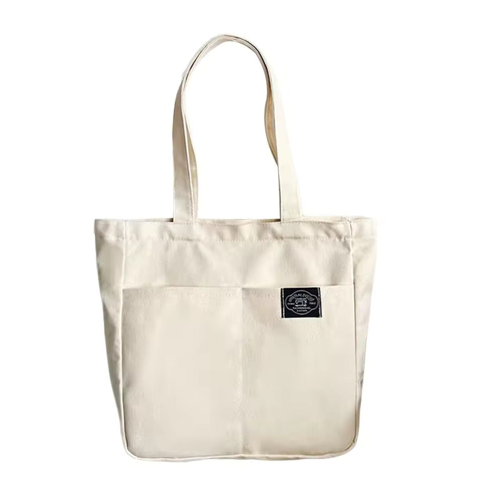 Emily Canvas Shopping Bag