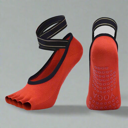 ToeHolds Yoga & Pilates Grip Socks For Women