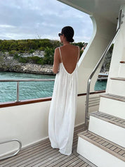 Donna Elegant Split Summer Dress