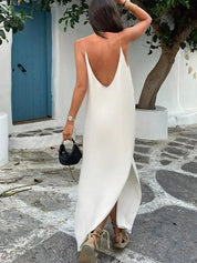 Donna Elegant Split Summer Dress