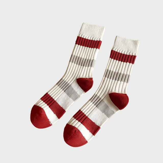 FestiveFit Women's Cotton Crew Socks