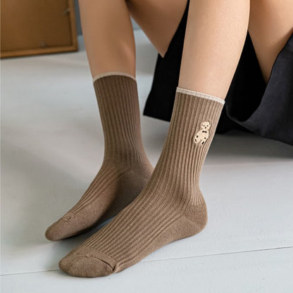 WarmBear Warm Cotton Winter Crew Socks for Women