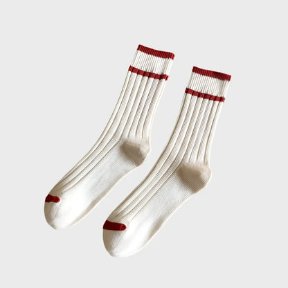 FestiveFit Women's Cotton Crew Socks