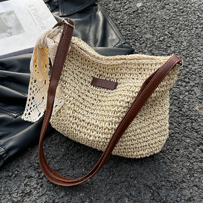 Gemma Straw Shoulder Bag