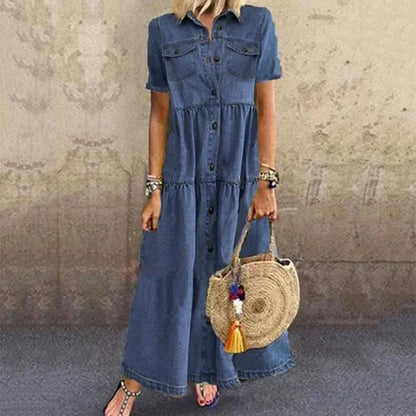 Theresa Classic Denim Dress