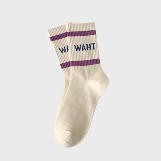 ColorMix Women's Cotton Crew Socks