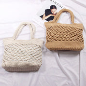 Isabella Straw Shoulder Bag