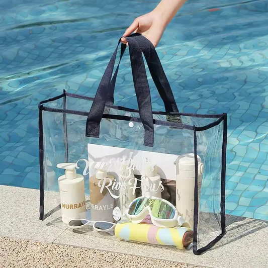 Sophia PVC Beach Bag