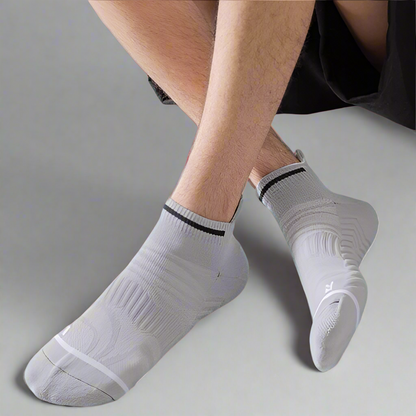 AthleteGo Breathable Athletic Socks - 5 Pairs