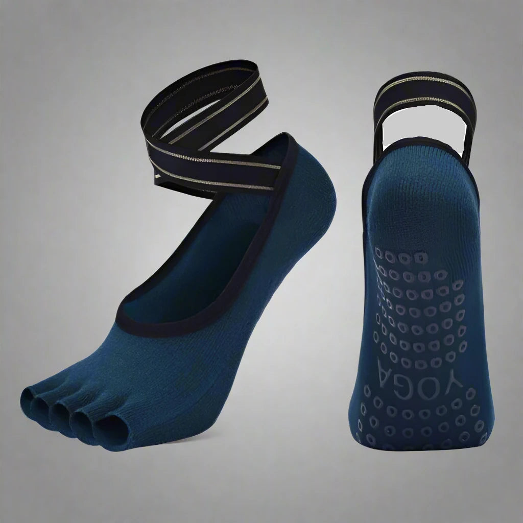 ToeHolds Yoga & Pilates Grip Socks For Women