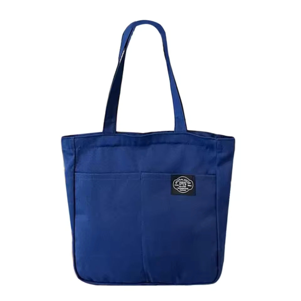 Emily Canvas Shopping Bag