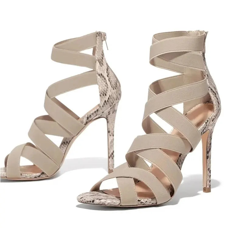 Stacy Strappy Heeled Sandals for Women