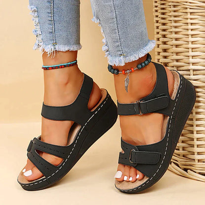 Leth Wedge Sandals for Women