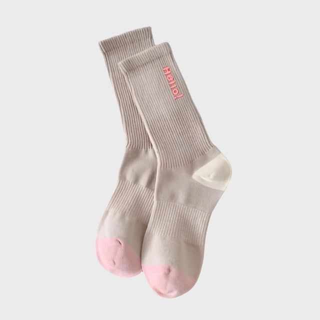 HelloPairs Women's Warm Crew Socks