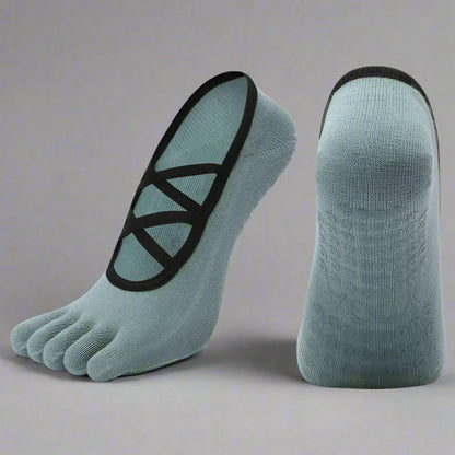 OceanWave Women's Yoga & Pilates Grip Socks