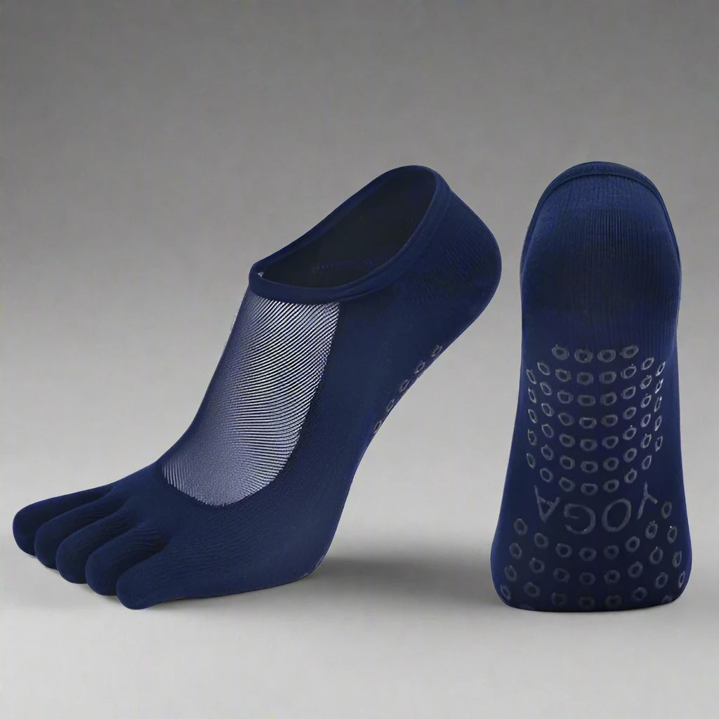 FootVeyron Women's Yoga & Pilates Grip Socks