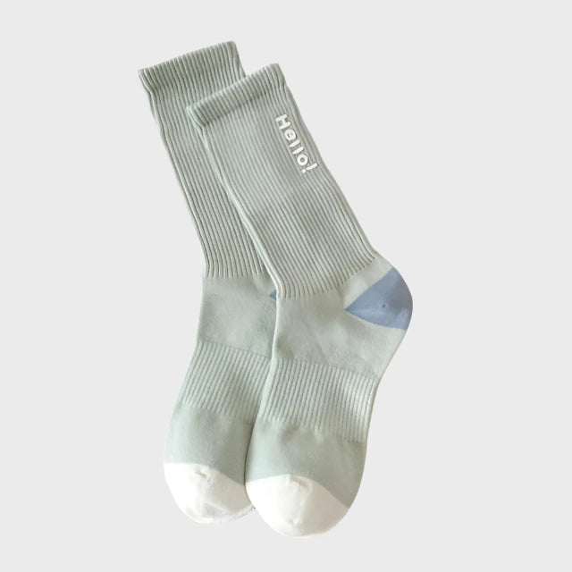 HelloPairs Women's Warm Crew Socks