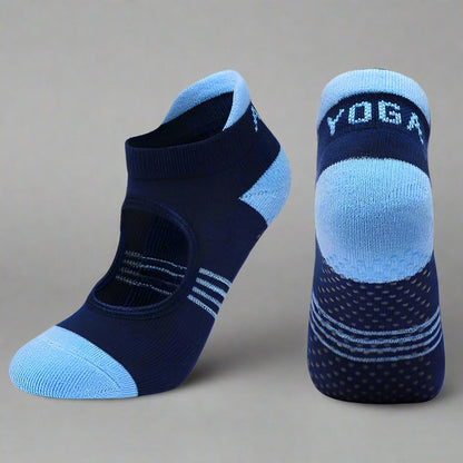 LunarFlow Women's Yoga & Pilates Grip Socks