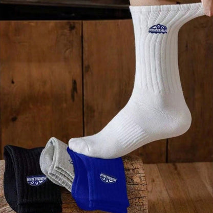 DrySure Men's Winter Crew Socks - 5 Pairs