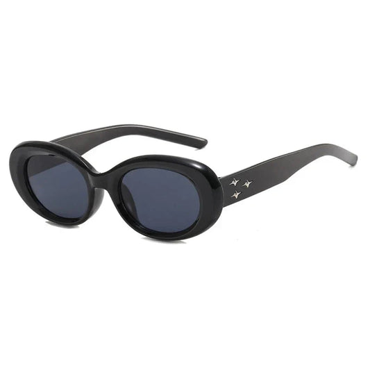 Nora Vintage Oval Sunglasses for Women